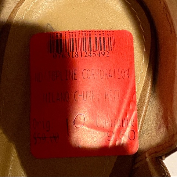 New Directions Milano Chunk Heel , Women’s Size 10 - Picture 6 of 7